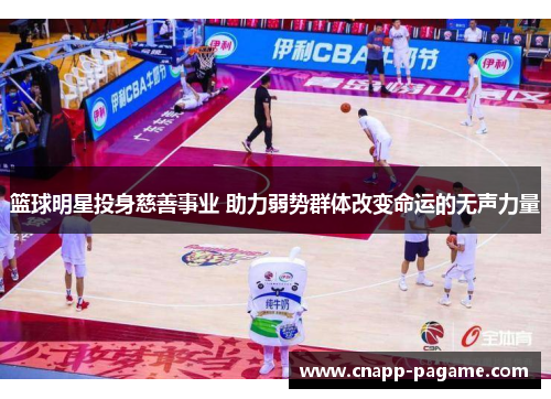 篮球明星投身慈善事业 助力弱势群体改变命运的无声力量
